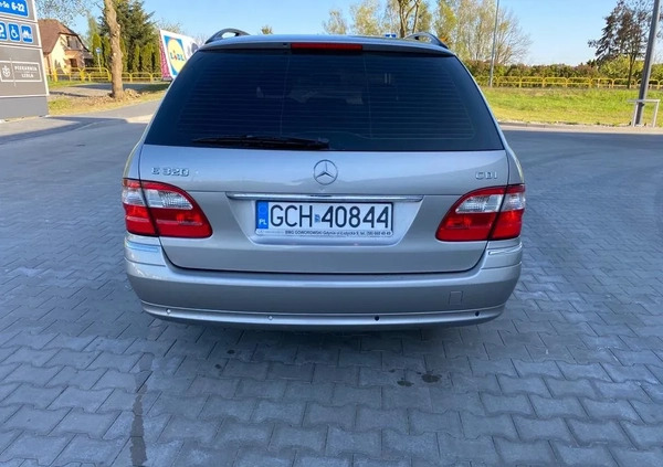 Mercedes-Benz Klasa E cena 28000 przebieg: 286000, rok produkcji 2005 z Skórcz małe 106